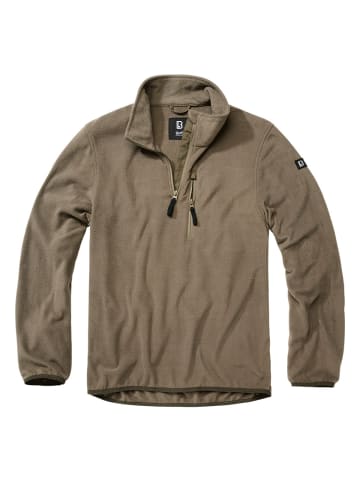 Brandit Fleece Troyer in oliv