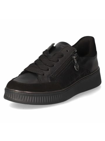 remonte Schnürhalbschuh in black