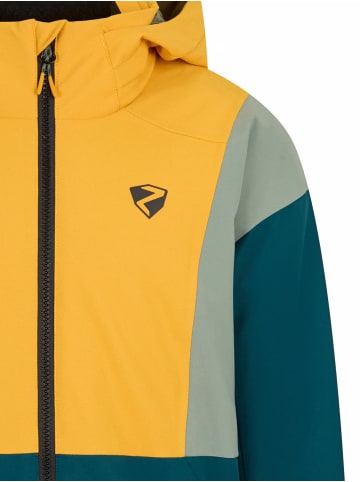Ziener Kinder Skijacke in türkis