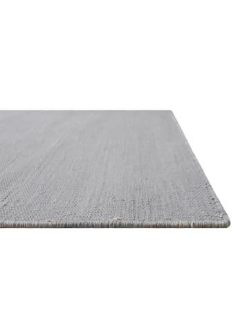 Green Looop Handweb-Teppich Nizza in grau