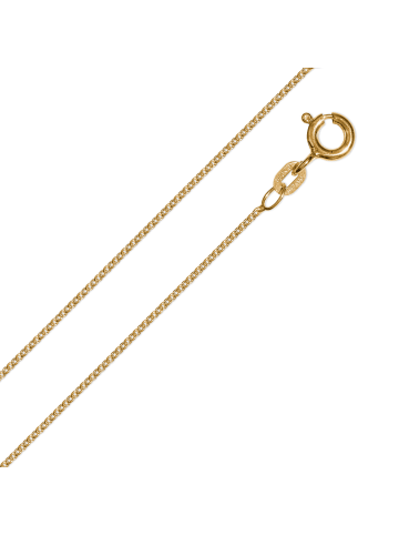 ONE ELEMENT  Halskette Rundankerkette aus 333 Gelbgold  Ø 1,10 mm in gold