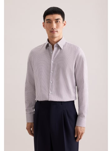 Seidensticker Business Hemd Slim in Braun