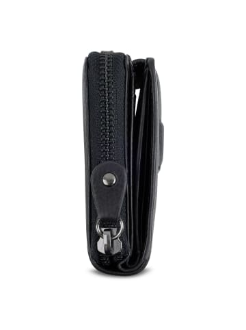 Bugatti Nome Geldbörse RFID Schutz Leder 19 cm schwarz