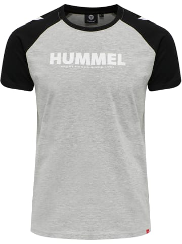 Hummel Hummel T-Shirt Hmllegacy Unisex Erwachsene Atmungsaktiv in GREY MELANGE