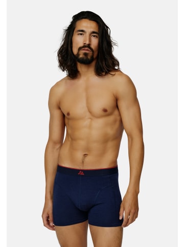 DANISH ENDURANCE Boxershorts Bamboo Trunks in navy_black_red_red