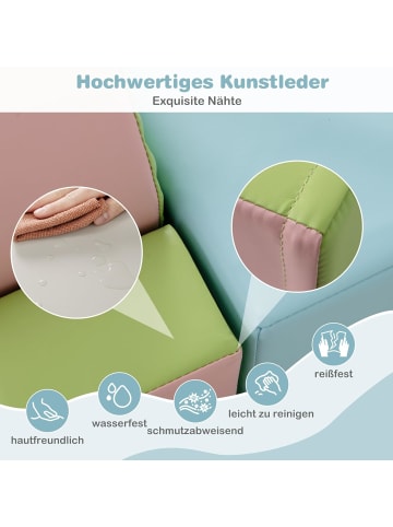 COSTWAY 10 TLG. Schaumstoff Bausteine in Grau