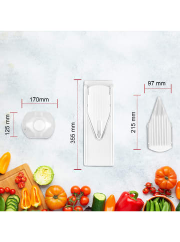 Börner Gemüsehobel V3 TrendLine Basis Set in weiß