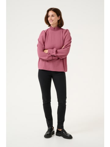 Kaffe Langarm-Bluse KAditte in Mesa Rose