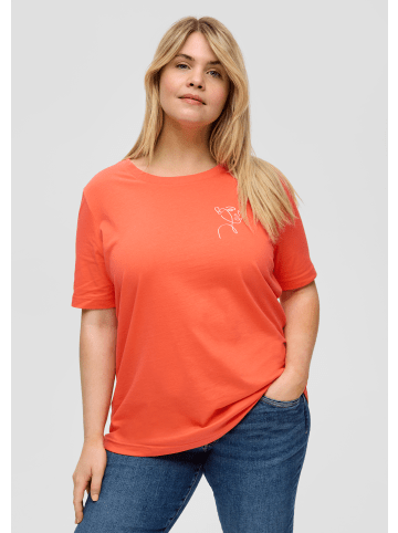 s.Oliver T-Shirt kurzarm in Orange