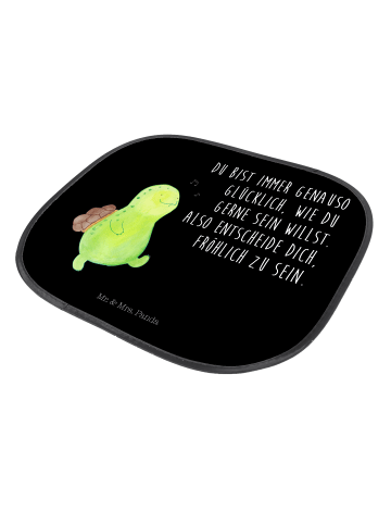 Mr. & Mrs. Panda Sonnenschutz Autoscheibe Schildkröte Pfeifen mi... in Schwarz