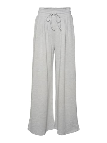 Vero Moda Hose mit weitem Beinschnitt in Light Grey Melange