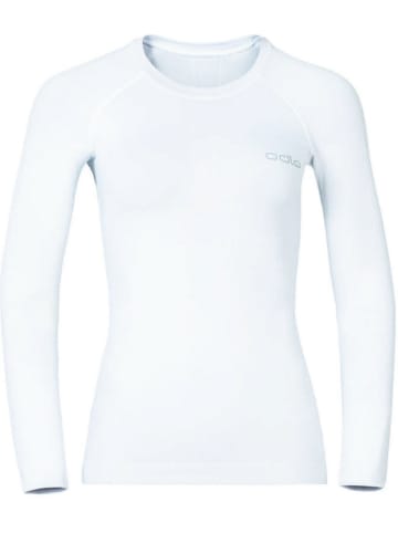 Odlo Shirt Shirt l/s crew neck EVOLUTIO in Weiß