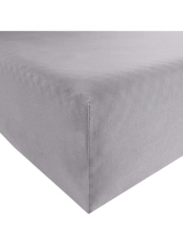 Erwin Müller Single-Jersey Spannbettlaken Murnau in grau