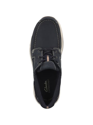 Clarks Schnürschuhe Sailview Lace in dunkelblau