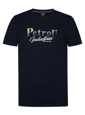 Petrol Industries T-Shirt mit Aufdruck Summerdrive in Blau