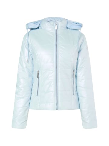 faina Damen Leichte Steppjacke in Hellblau