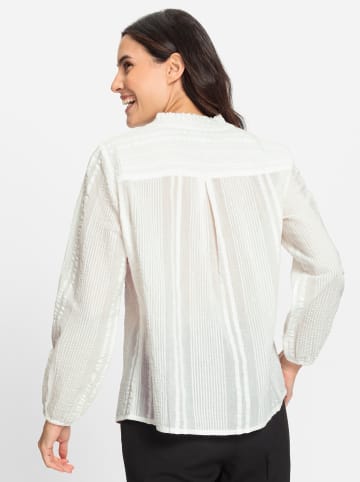 WITT WEIDEN Spitzen-Bluse in ecru