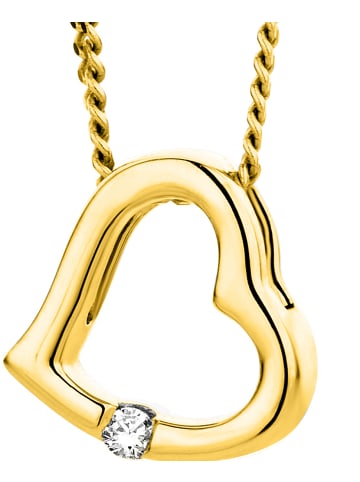 Diamant L'éternel Halskette aus 750 Gelbgold mit Diamant