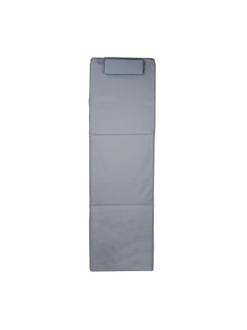 relaxdays Strandmatte in Grau - (L)195 x (B)60 cm