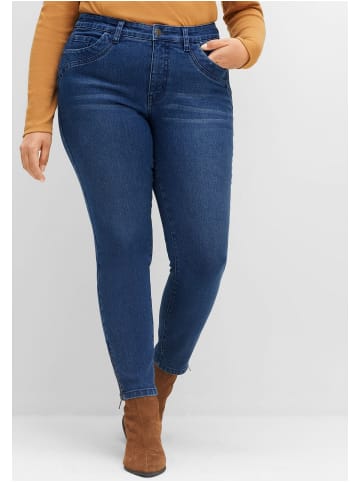 sheego 7/8-Jeans in blue Denim