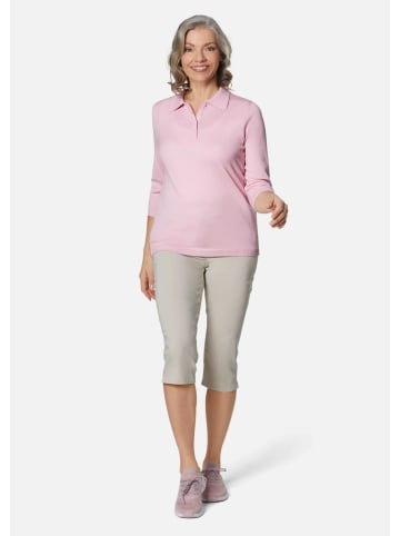 GOLDNER Polopullover in rosa