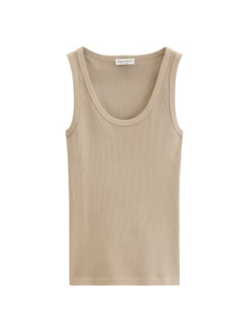 Marc O'Polo Tanktop slim in Earthy Taupe