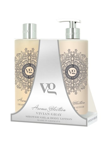 Vivian Gray Duschgel Aroma Selection & Body Lotion Grapefruit & Vetiver in Mehrfarbig in Mehrfarbig