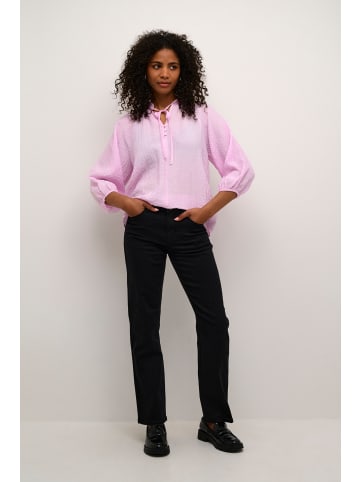Kaffe Langarm-Bluse KAlianna in Lilac Snow