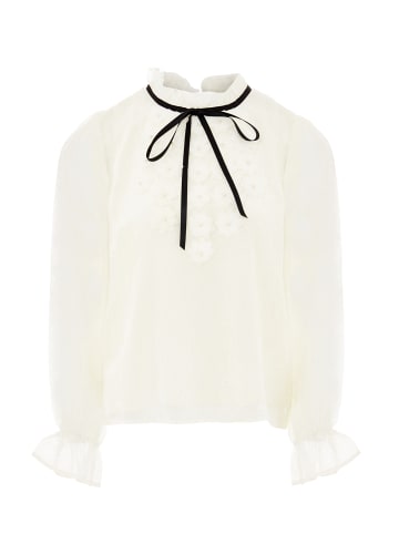 nascita Bluse in Wollweiss