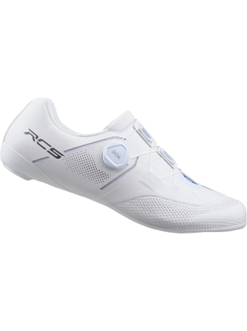 SHIMANO Rennrad- Fahrradschuhe RC503 Wide in weiß