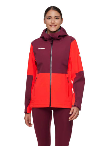 Mammut Regenjacke in rot