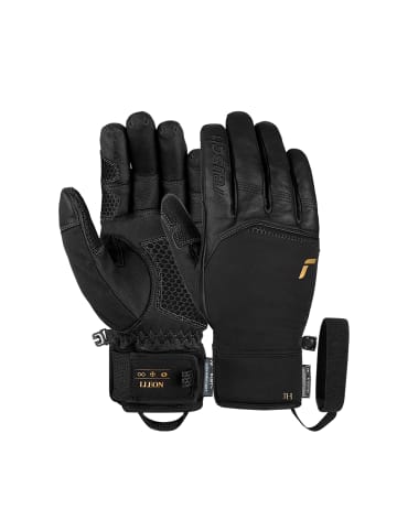 Reusch Fingerhandschuhe Lleon R-TEX® XT in 7707 black / gold