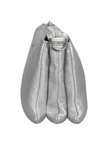 Mandarina Duck Mellow Metal Pochette - Abendtasche 23 cm (silver) in silver