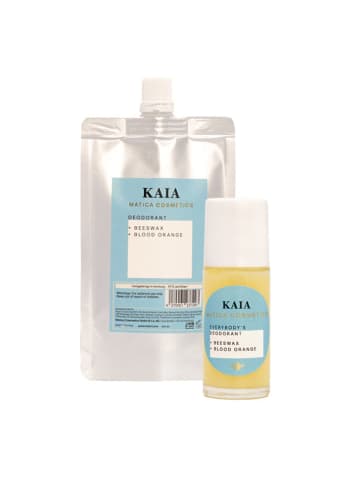 Matica Cosmetics Deodorant KAIA Blutorange – mit Nachfüllpack, 150ml