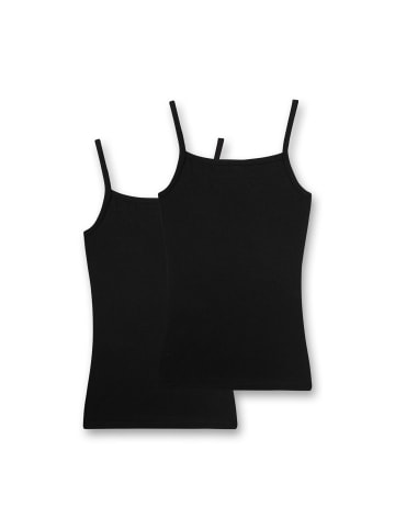 Sanetta Unterhemd 2er Pack in Schwarz
