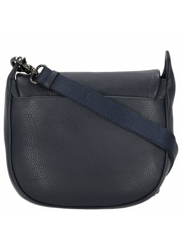 Mandarina Duck Mellow Leather - Umhängetasche 23 cm (warm taupe) in dress blue