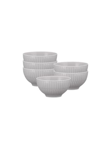 Seltmann Weiden 6er Set Dipschalen Amina ø 8,3 cm in Silbergrau