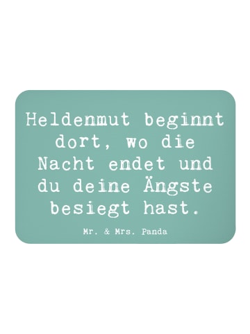 Mr. & Mrs. Panda Magnet Spruch Ängste vor Monstern besiegen mit ... in Meeresbrise