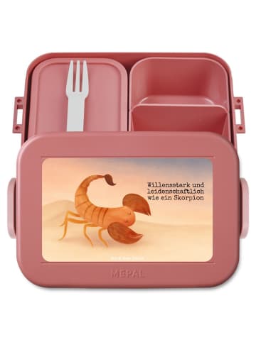 Mr. & Mrs. Panda MEPAL Bentobox Sternzeichen Skorpion Design mit... in Rot Pastell