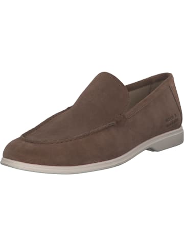 MELVIN & HAMILTON Sportliche Slipper in Suede Pattini Cognac