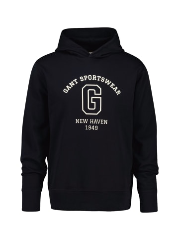 Gant Hoodie in schwarz