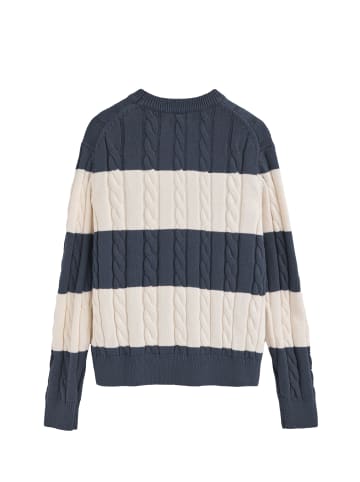 Polo Club Pullover in Denim Blue-Rohfarbe