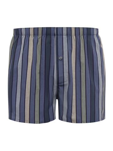 Hanro Boxershorts Fancy Woven in everblue stripe