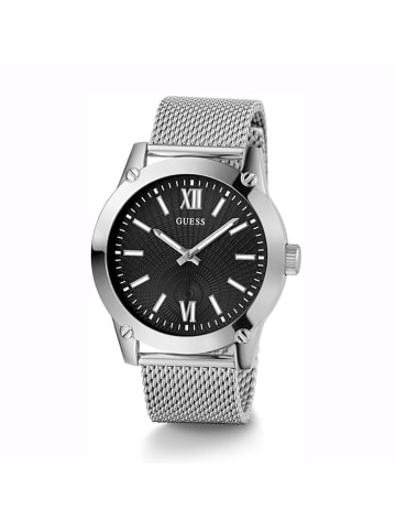 Guess Analoguhr für Herren in silber