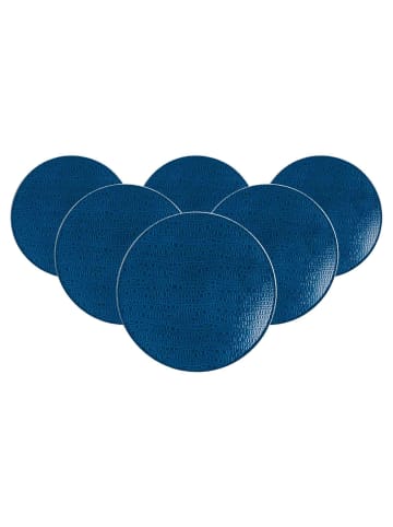 Seltmann Weiden 6er Set Brotteller Life Fashion ø 16,5 cm in Classic Blue