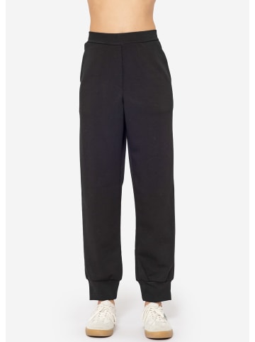 SASSYCLASSY Softe Jogginghose in Schwarz