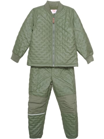 CeLaVi Outdoor Overall "PU-coated thermal w. lining" in Grün