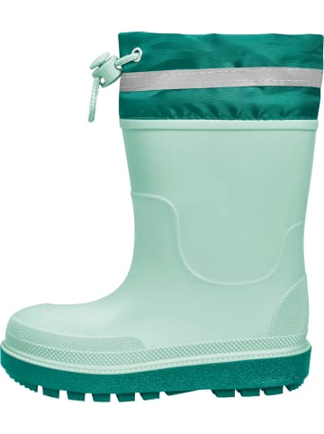 Playshoes Regenstiefel gefüttert in grün