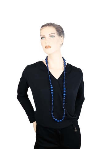 collezione alessandro Lange Kette " Ajala " in blau
