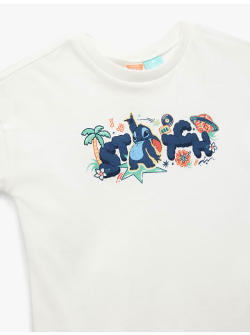KOTON TSHIRT SS in Ekru